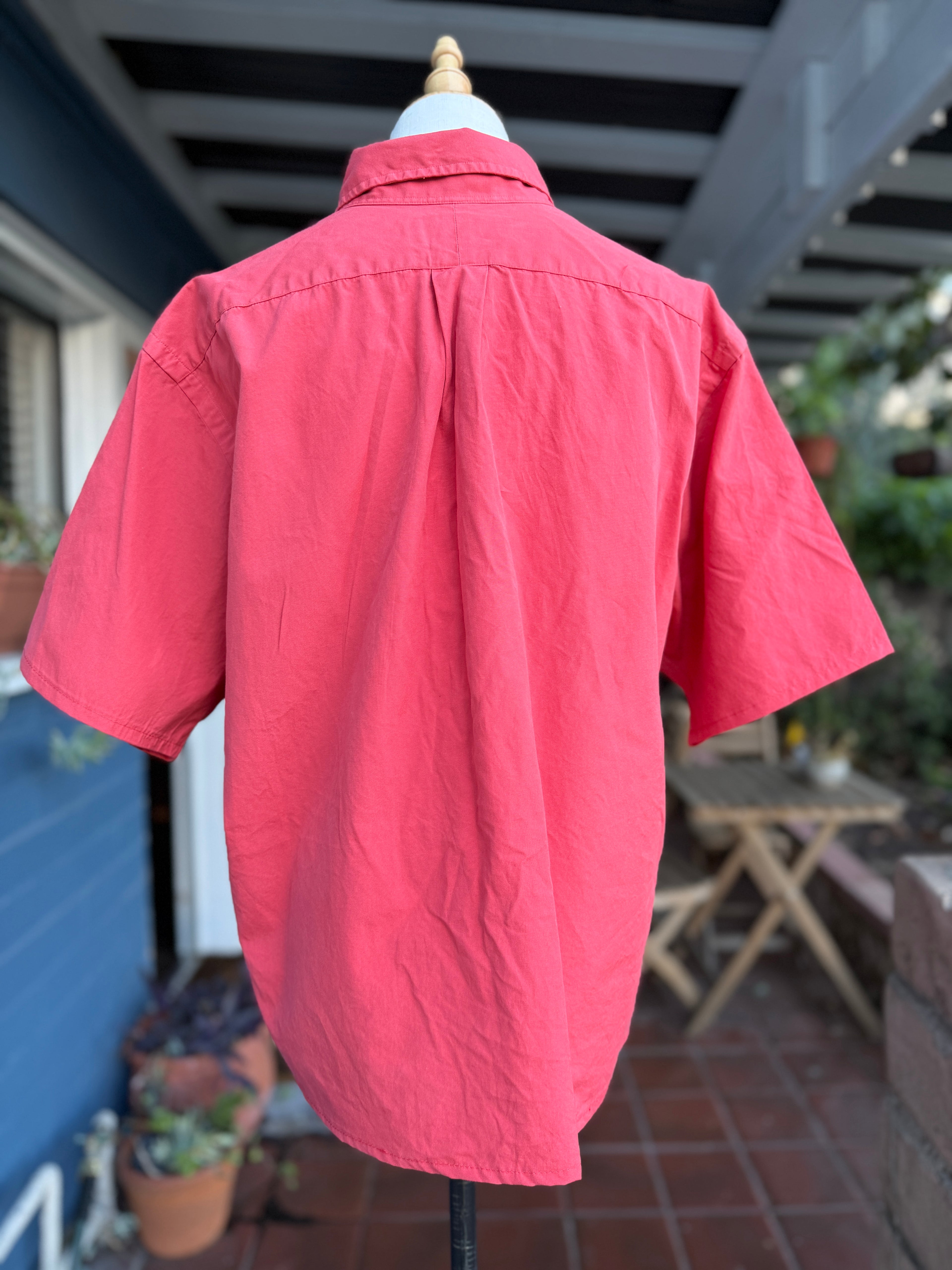 Reworked Unisex Boxy Button Down