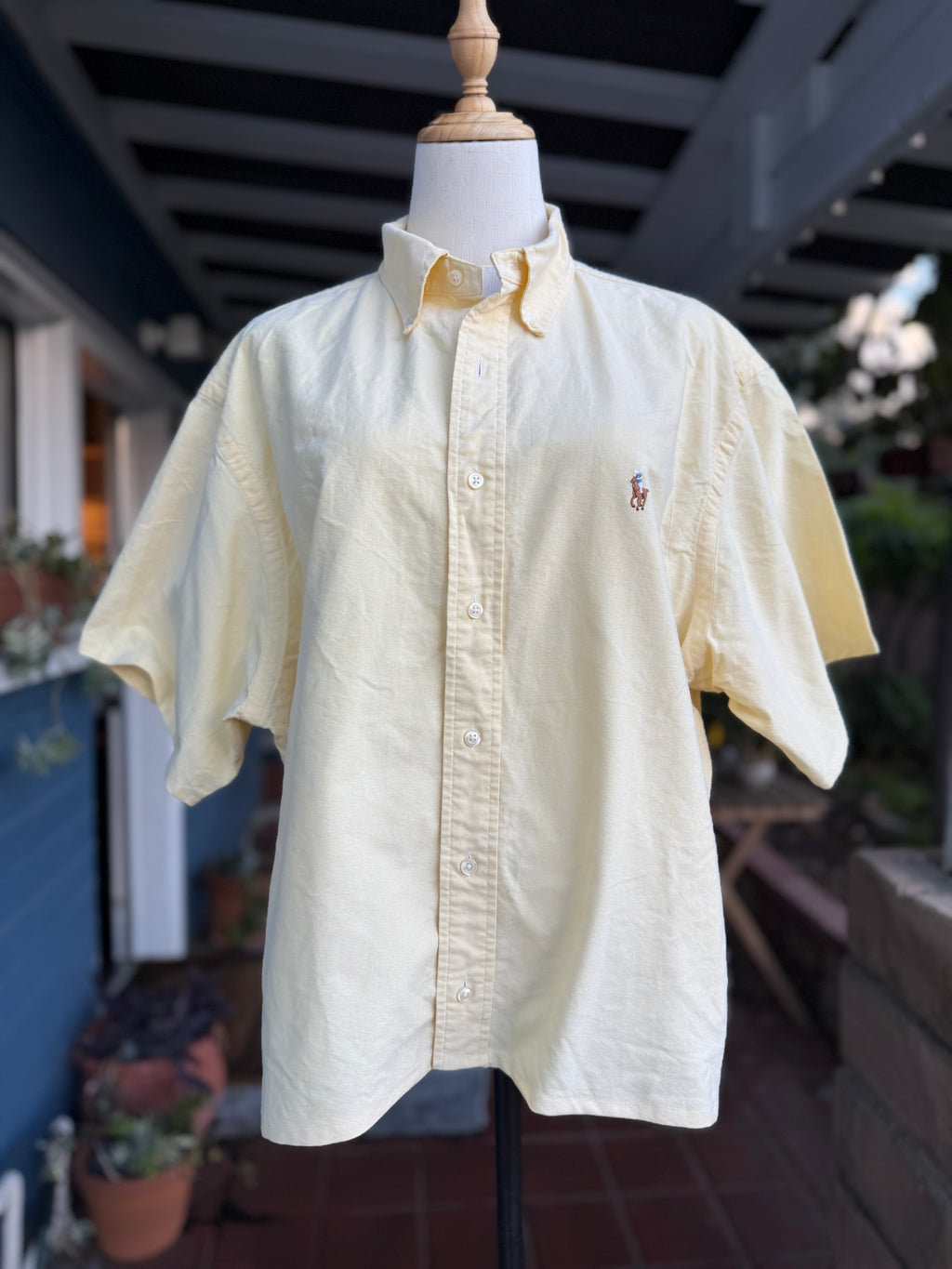 Reworked Unisex Boxy Button Down