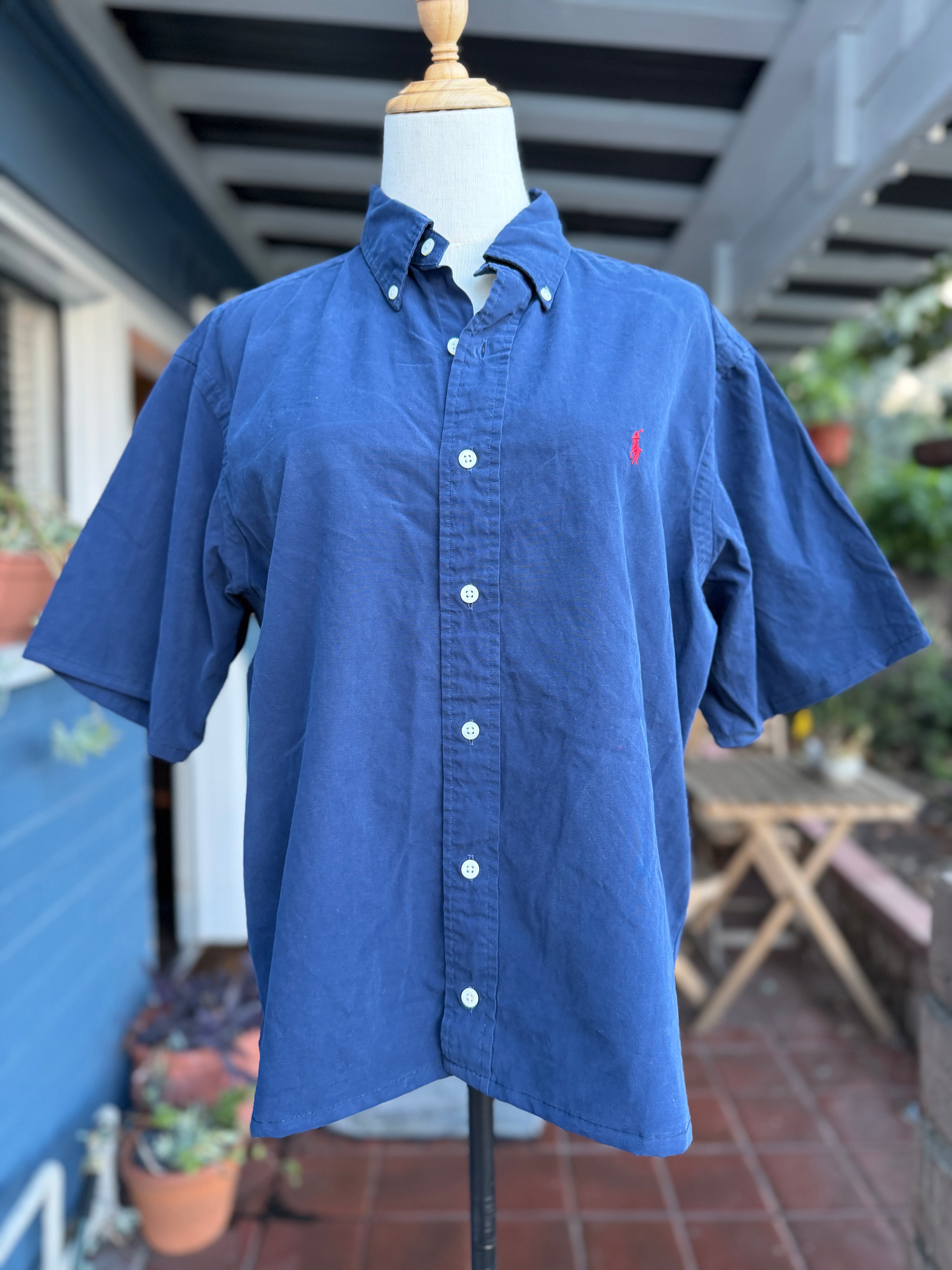 Reworked Unisex Boxy Button Down