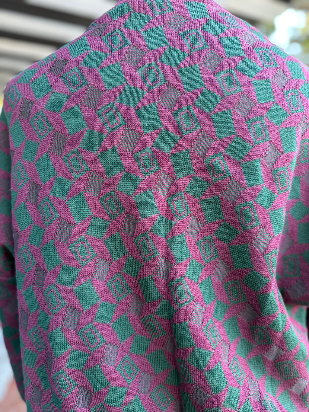 Reworked Vintage Cropped Sweater