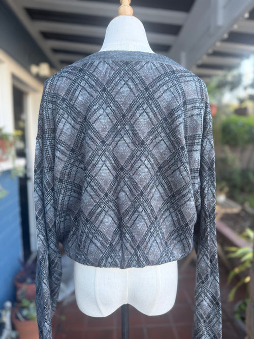 Reworked Vintage Cropped Sweater