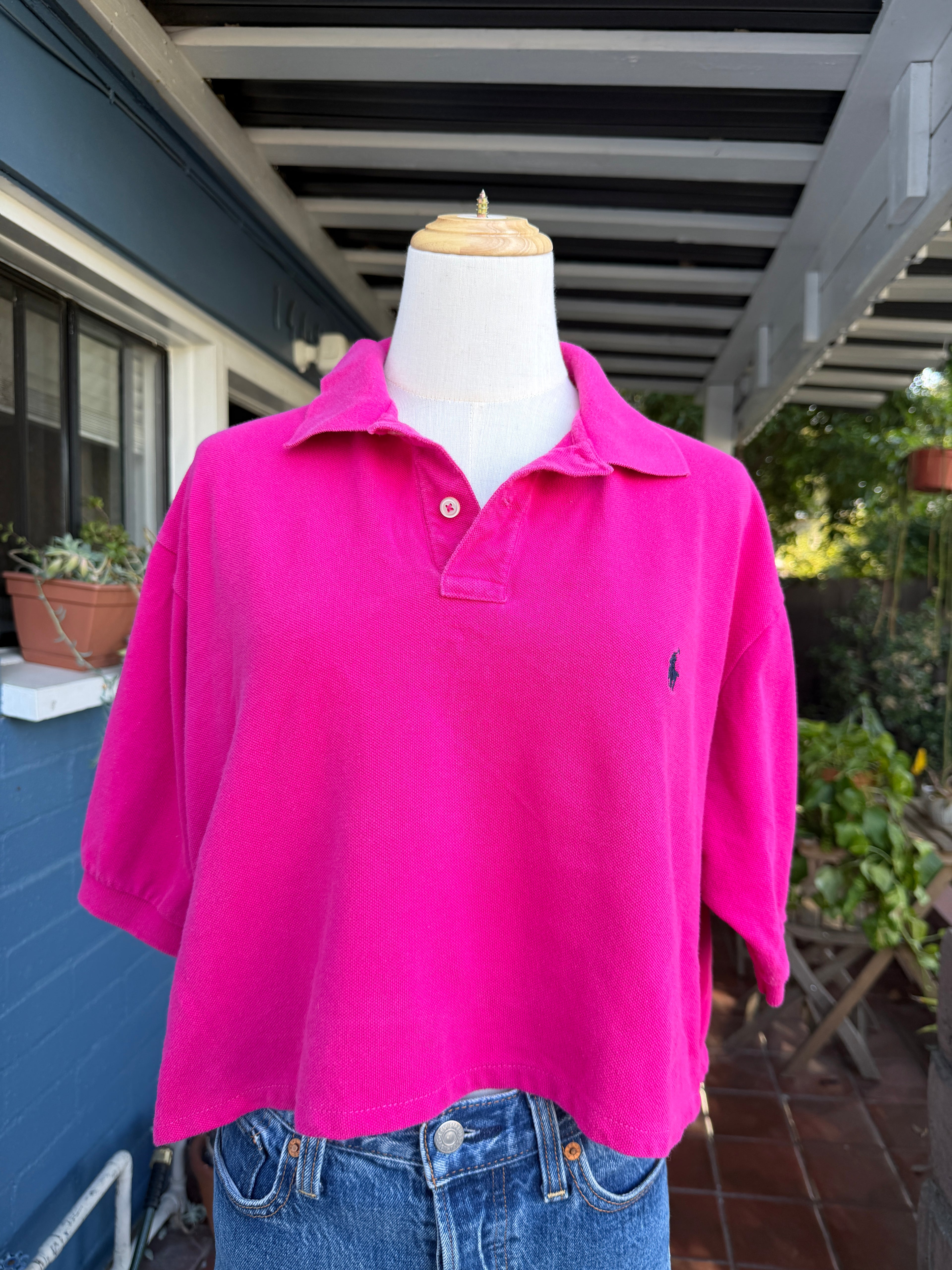 Reworked Unisex Boxy Button Down